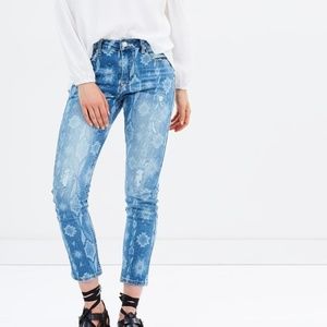 Aztec Straight Leg Jeans | Solito